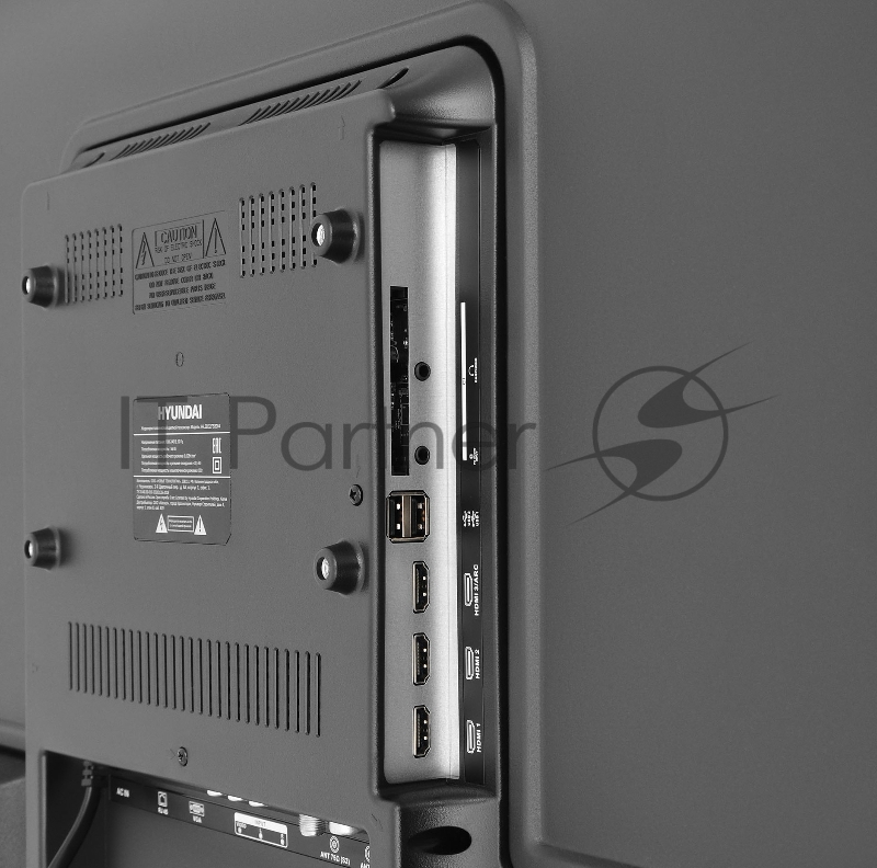 Телевизор LED Hyundai 43 H-LED43FS5004 Салют ТВ черный FULL HD 60Hz DVB-T DVB-T2 DVB-C DVB-S DVB-S2 USB WiFi Smart TV (RUS)