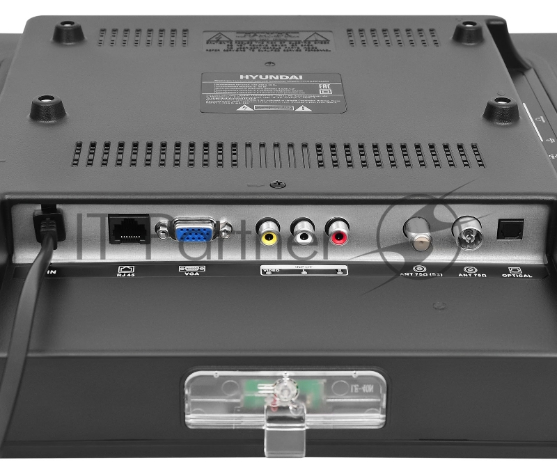 Телевизор LED Hyundai 43 H-LED43FS5004 Салют ТВ черный FULL HD 60Hz DVB-T DVB-T2 DVB-C DVB-S DVB-S2 USB WiFi Smart TV (RUS)