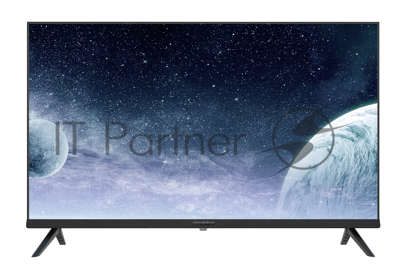 Телевизор LED Hyundai 43 H-LED43FS5004 Салют ТВ черный FULL HD 60Hz DVB-T DVB-T2 DVB-C DVB-S DVB-S2 USB WiFi Smart TV (RUS)