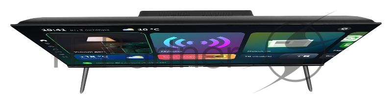 Телевизор LED Hyundai 43 H-LED43FS5004 Салют ТВ черный FULL HD 60Hz DVB-T DVB-T2 DVB-C DVB-S DVB-S2 USB WiFi Smart TV (RUS)