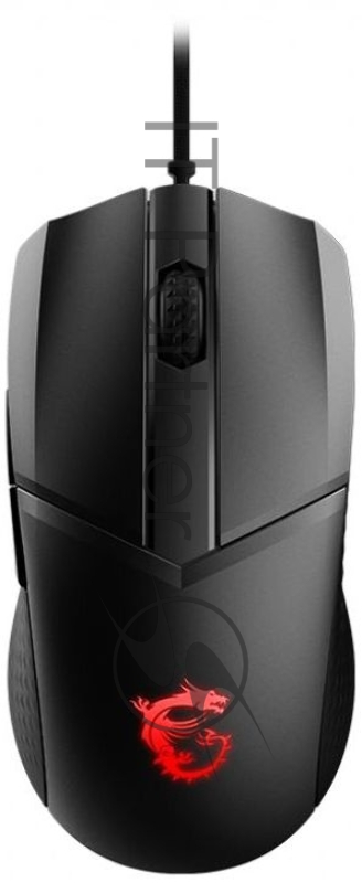 Мышь MSI Clutch GM41 Lightweight черный/красный оптическая (16000dpi) беспроводная USB2.0 (6but)