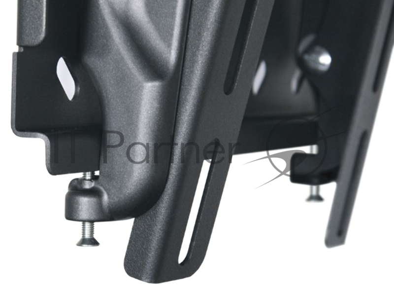 Кронштейн для телевизора Holder LCDS-5010 черный металлик 20-40 макс.45кг настенный наклон