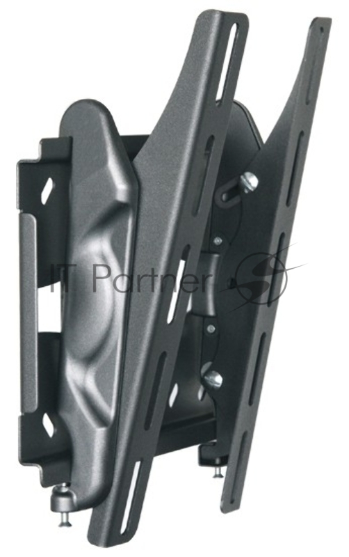 Кронштейн для телевизора Holder LCDS-5010 черный металлик 20-40 макс.45кг настенный наклон