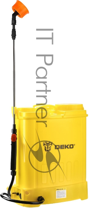 Опрыскиватель Deko DKSP12 аккум. ранц. 14л желтый (065-0951)