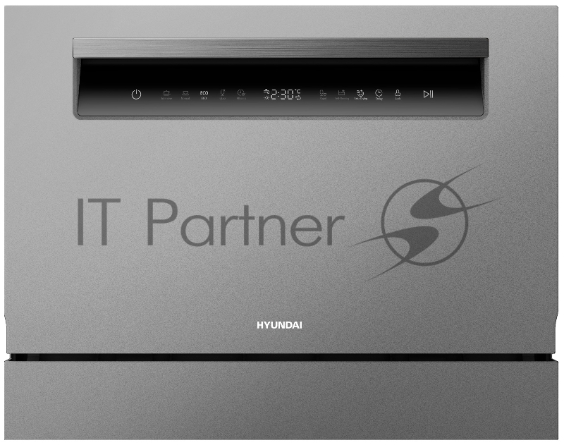 Посудомоечная машина Hyundai DT303 серебристый (компактная)