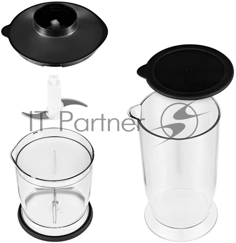 Блендер погружной Kitfort КТ-3041-1 черный/фиолетовый