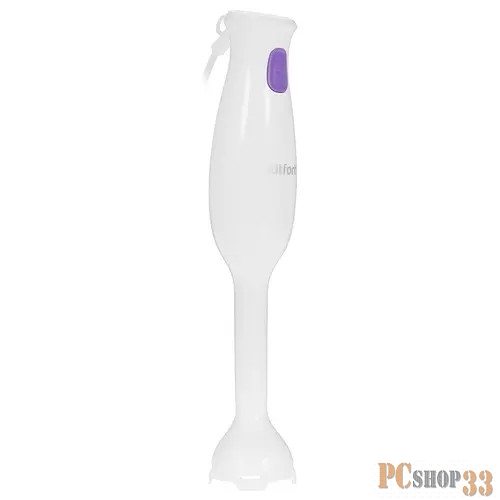 Блендер погружной Kitfort КТ-3039-1 белый/фиолетовый