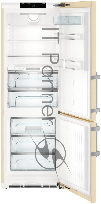 Холодильник Liebherr CBNbe 5775 бежевый (двухкамерный)
