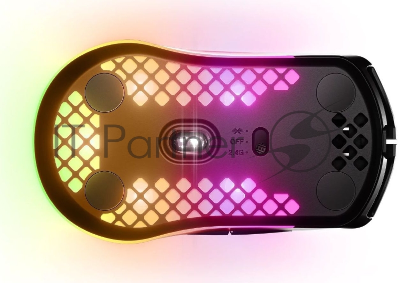 Мышь беспроводная игровая SteelSeries Aerox 3 Wireless черный (62604)