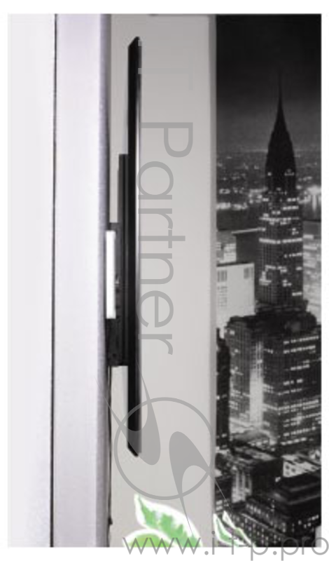 Кронштейн для телевизора Hama Motion черный 10-47 макс.25кг настенный наклон