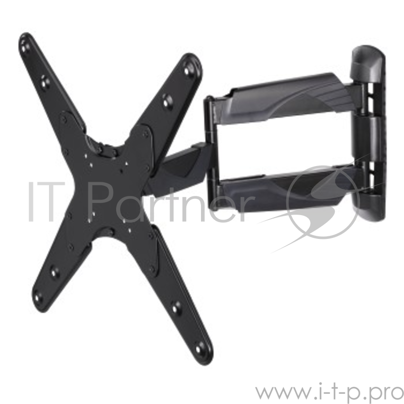 Кронштейн для телевизора Hama H-118667 черный 23-56 макс.35кг настенный поворот и наклон