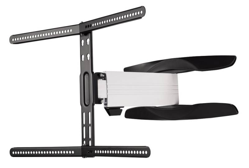 Кронштейн для телевизора Hama H-118634 черный/белый 32-65 макс.40кг настенный поворотно-выдвижной