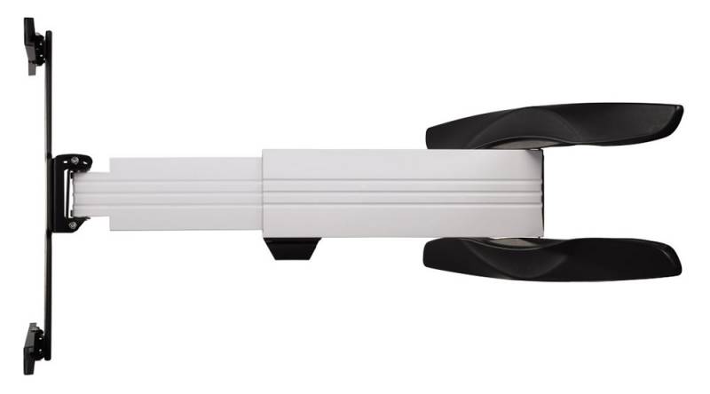 Кронштейн для телевизора Hama H-118634 черный/белый 32-65 макс.40кг настенный поворотно-выдвижной