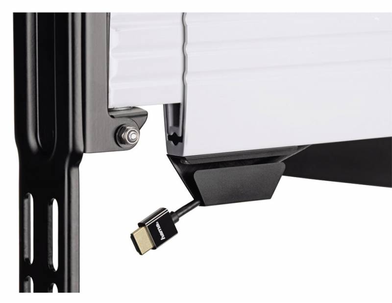 Кронштейн для телевизора Hama H-118634 черный/белый 32-65 макс.40кг настенный поворотно-выдвижной