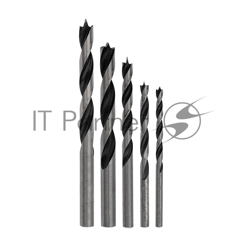 Набор сверл по дереву 4-10 мм, 5 шт. Kranz