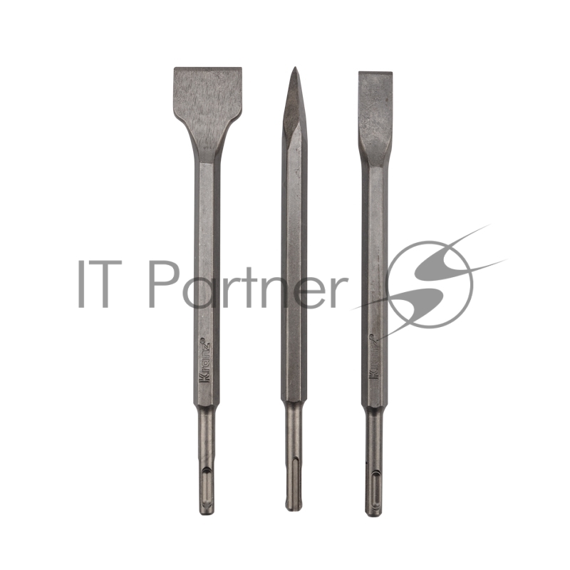 Набор зубил для перфоратора KRANZ SDS PLUS, 3 предмета
