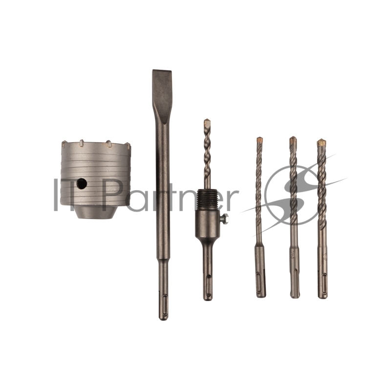 Набор для установки подрозетников KRANZ SDS PLUS, 5 предметов