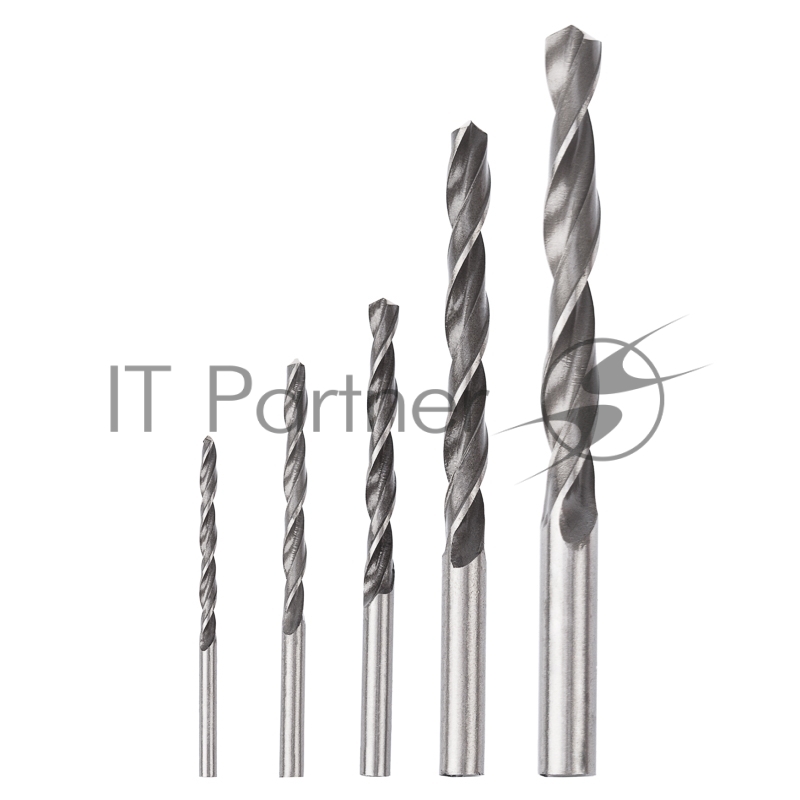 Набор сверл по металлу (HSS) диаметр 4.0-10.0 мм (5 шт.) Kranz