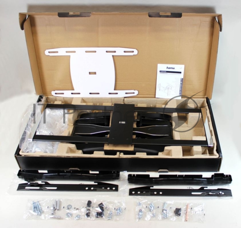 Кронштейн для телевизора Hama Fullmotion TV Premium черный 37-90 макс.60кг настенный