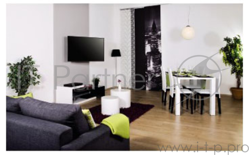 Кронштейн для телевизора Hama FULLMOTION черный 10-42 макс.20кг настенный поворот и наклон