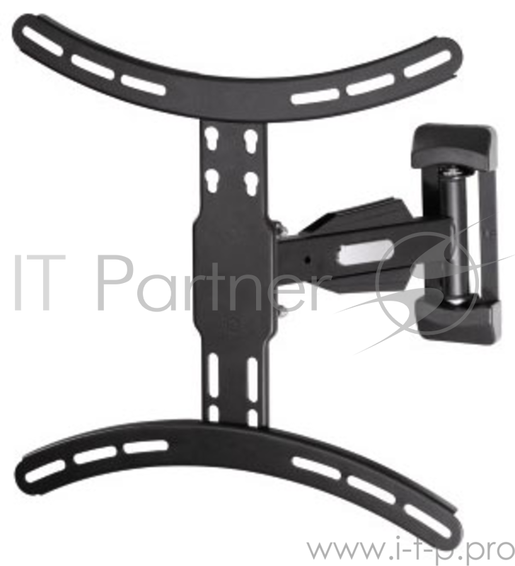 Кронштейн для телевизора Hama Fullmotion H-118630 черный 32-56 макс.25кг настенный поворот и накло