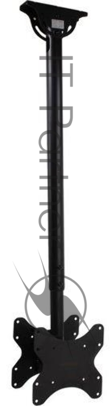 Кронштейн для телевизора Arm Media LCD-1650 черный 15-48 макс.55кг потолочный поворот и наклон