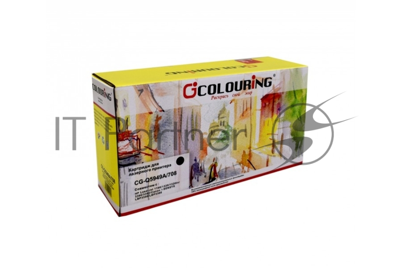 Картридж CG-Q5949A/708 для принтеров HP LJ 1160/1320/1320N/3390/3392/Canon LBP 3300 2500 копий Colouring