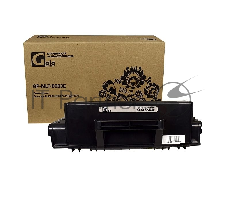 Картридж GP-MLT-D203E для принтеров Samsung ProXpress SL-M3820/SL-M3820DN/SL-M3820D/ (для аппаратов, выпущенных после 01.07.2017) 10000 копий GalaPrint