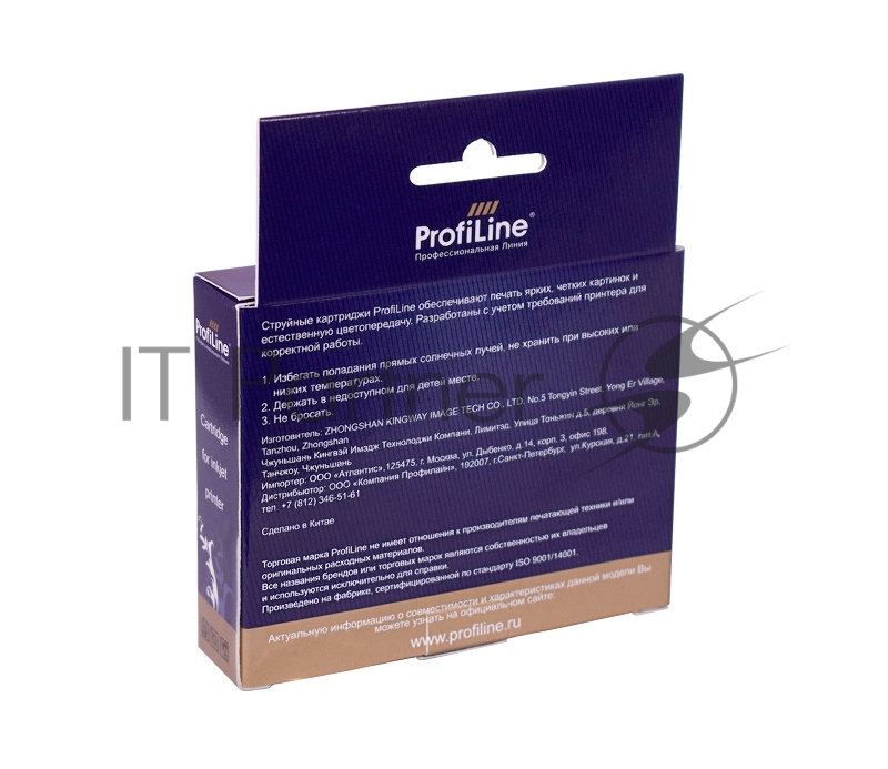 Струйный картридж PL-C2P24AE (№935XL) для принтеров HP OfficeJet Pro 6230/6830 с чернилами на водной основе Cyan ProfiLine