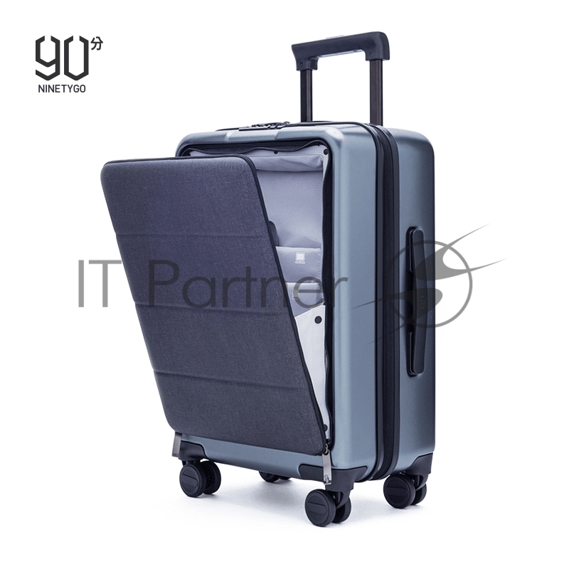 Чемодан NINETYGO Light Business Luggage 20 серый