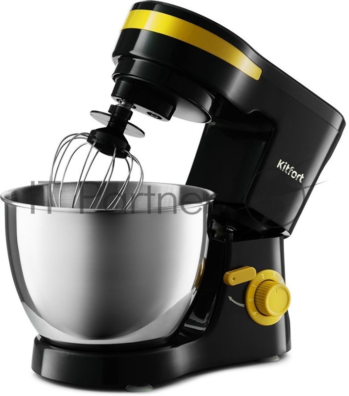 Планетарный миксер КТ-3044-3 (черно-желтый)