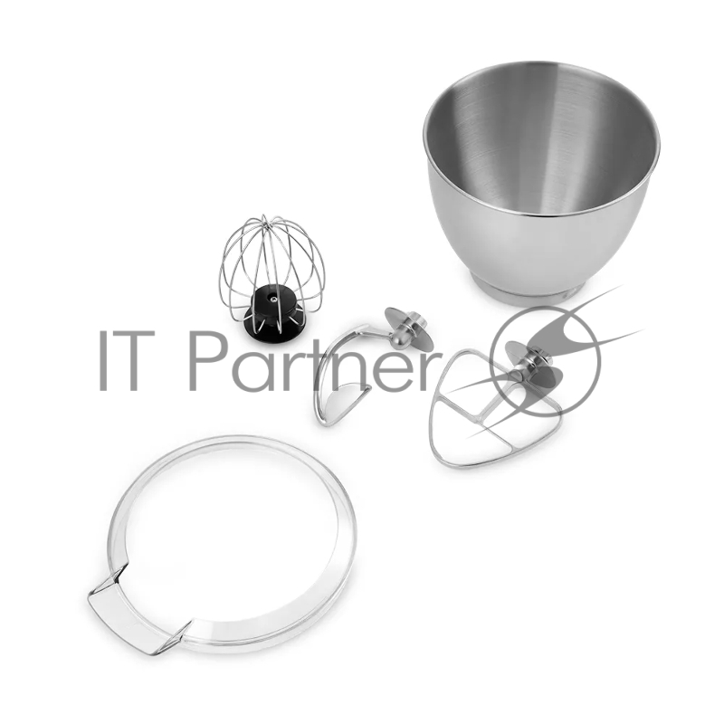 Миксер планетарный Kitfort КТ-3045-1 белый/фиолетовый