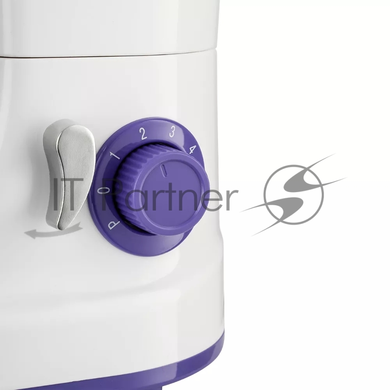 Миксер планетарный Kitfort КТ-3045-1 белый/фиолетовый