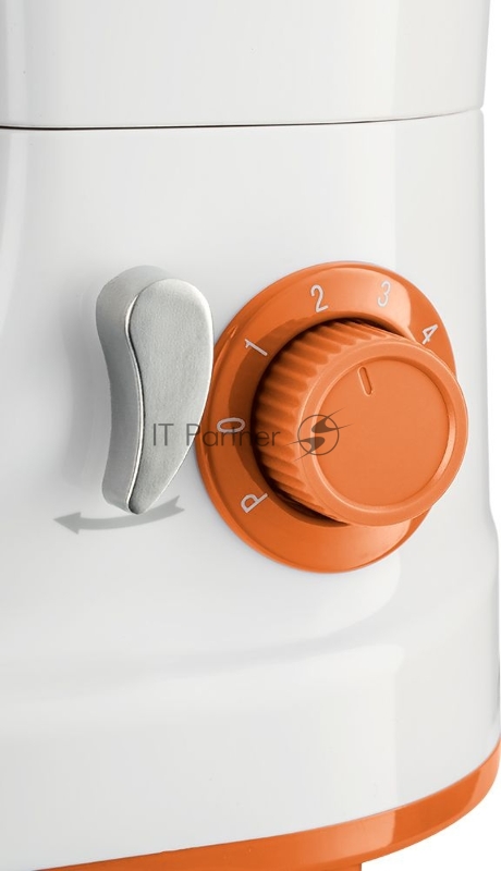 Миксер планетарный Kitfort КТ-3045-3 белый/оранжевый