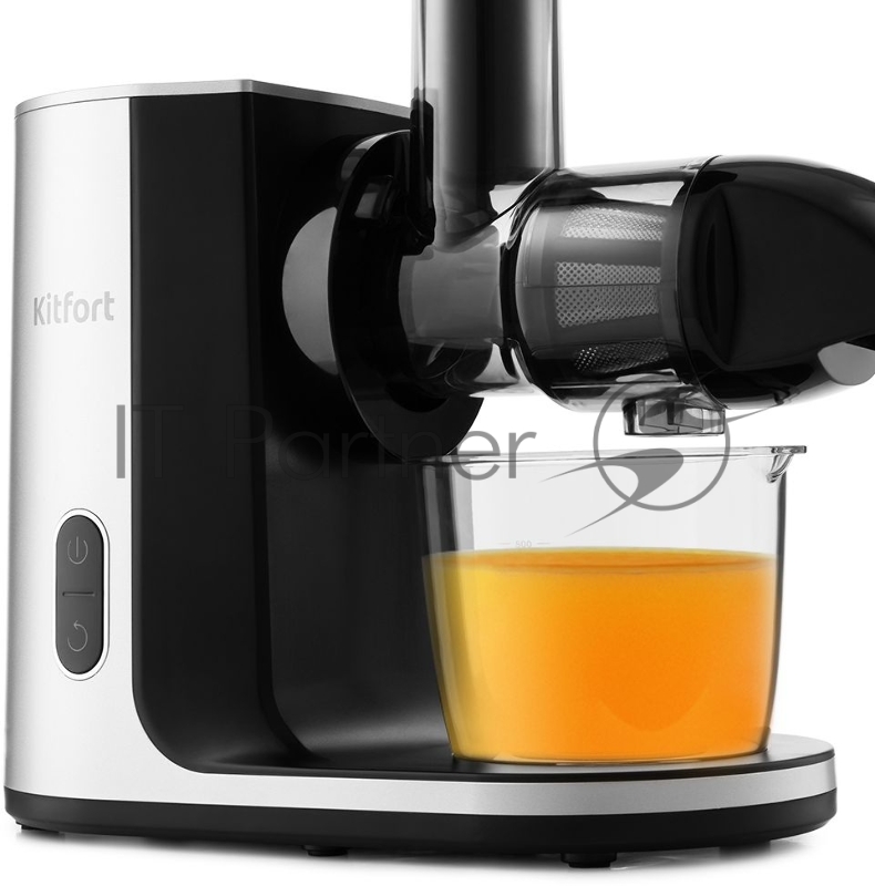 Соковыжималка шнековая Kitfort КТ-1125 черный