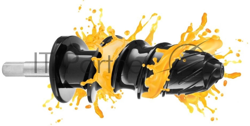 Соковыжималка шнековая Kitfort КТ-1125 черный