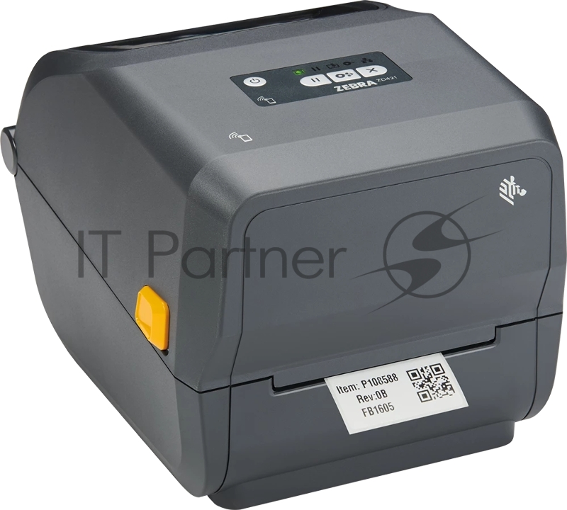 Принтер этикеток Zebra TT (74/300M) ZD421 300 dpi, USB, USB Host, Ethernet, BTLE5, EU and UK Cords, Swiss Font, EZPL