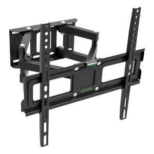 Кронштейн Tuarex OLIMP-406 black, настенный для TV 26-55, поворот 120, наклон +10-12, от стены 72-