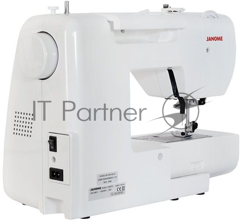 Швейная машина Janome 3160 PG белый/розовый