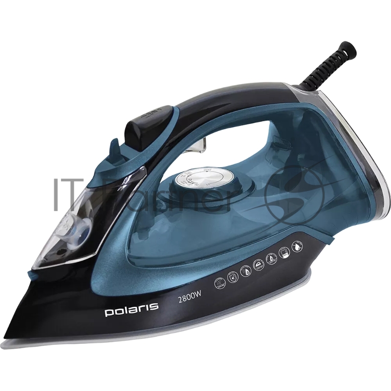 Утюг POLARIS PIR2821AK 3m черный/бирюзовый 2800Вт