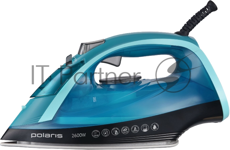 Утюг POLARIS PIR2668AK 3m Бирюзовый/черный 2600Вт