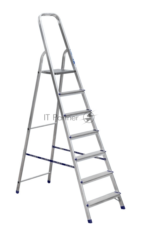 Стремянка Alumet АМ707 алюминий 7ступ. H3.5м макс.нагр.:150кг