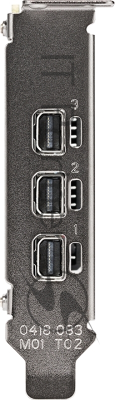 Видеокарта VGA PNY NVIDIA QUADRO T400, 2 GB GDDR6/64 bit, PCI Express 3.0 x16