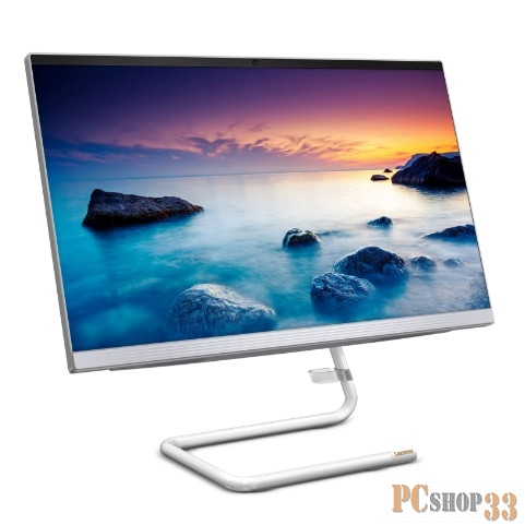 Моноблок Lenovo IdeaCentre AIO 3 24IMB05 23.8(1920x1080)/Intel Core i3 10100T(3Ghz)/8192Mb/256SSDGb/D UHD Graphics 630/BT/WiFi/war 1y/5.87kg/white/DOS + Клавиатура, мышь USB