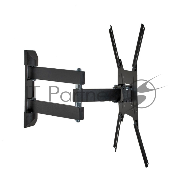 Кронштейн Kromax Optima-404 черный 15-55 настенный от стены 66.5-444мм наклон +5°/-12° VESA 400х40