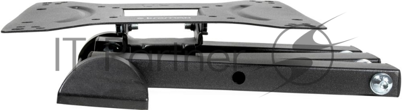 Кронштейн Kromax Optima-404 черный 15-55 настенный от стены 66.5-444мм наклон +5°/-12° VESA 400х40