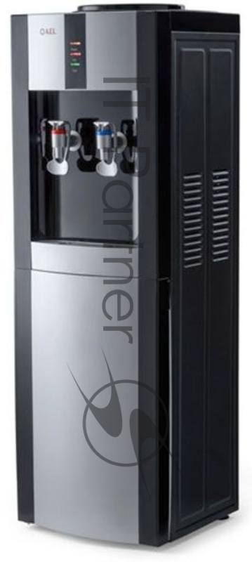 Кулер AEL LD-AEL-47 напольный электронный черный/серебристый