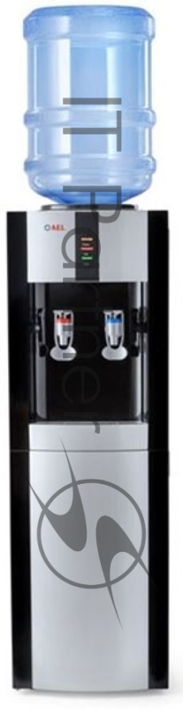 Кулер AEL LD-AEL-47 напольный электронный черный/серебристый