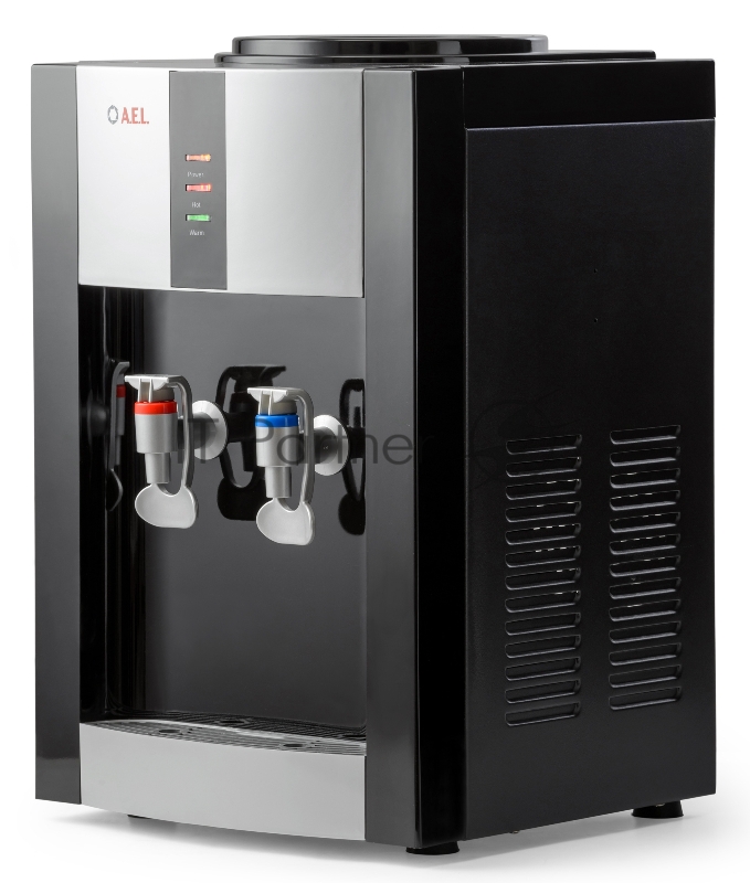 Кулер AEL TD-AEL-47 настольный электронный черный/серебристый