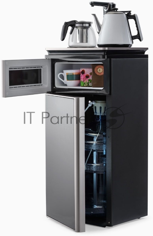 Кулер AEL Teabar LK-AEL-51a напольный электронный черный/серебристый